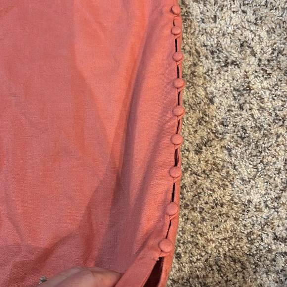 Madewell Coral Pencil Skirt - Picture 4 of 7